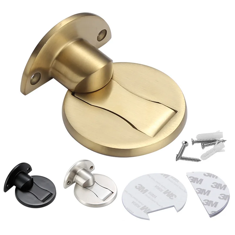 Factory Powerful Hemisphere Wall Protector Stainless Steel 304SS Anti-collision Magnetic Door Suction Stopper For Wooden Door