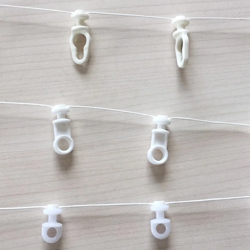 S Fold Curtain Track S-fold Drape Rod S-wave s Wave Drapery Runner Hardware Accessories Tape Master Carrier 60 mm Ripple Fold