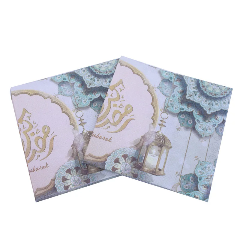 Islamic Napkins Pack and Lunch Napkins Disposable Hand Towels For Kitchen Bathroom Parties