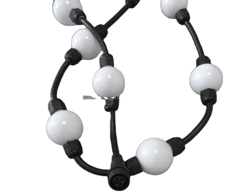 Цифровой RGB WS2811 шар диаметром 50 мм праздничный светодиодный пиксельный светильник