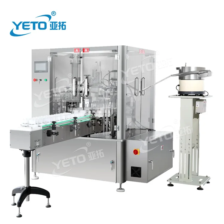 Automatic Industrial Manufacture Perfume roll on fragrance essential oil Liquid Rotary Filling Capping Packing  Line