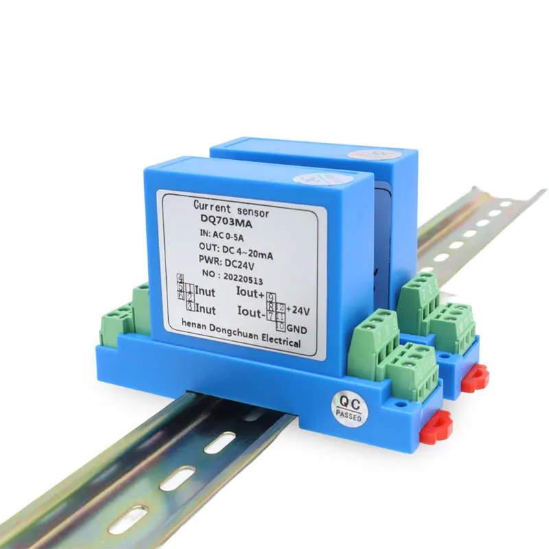 DQ703MA Hall Effect AC Current Sensor Analog Quantity Voltage / Current Output Sensor