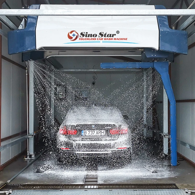 Бесконтактная автомойка высокого давления Sino Star установка на Украину минимум 4 5 минут