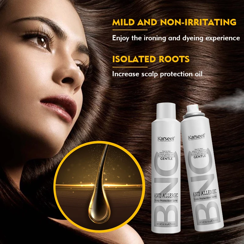 Private Label Custom Logo Argan Oil Salon Hair Care Styling Protect Scalp Heat Protection Spray