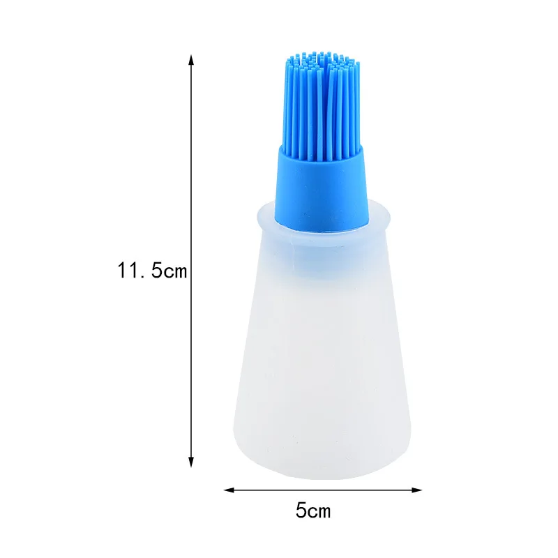 Cooking tool Portable Outdoor BBQ Pastry Baking Silicone Oil Bottle Honey Sauce silicone oil brush dropper
