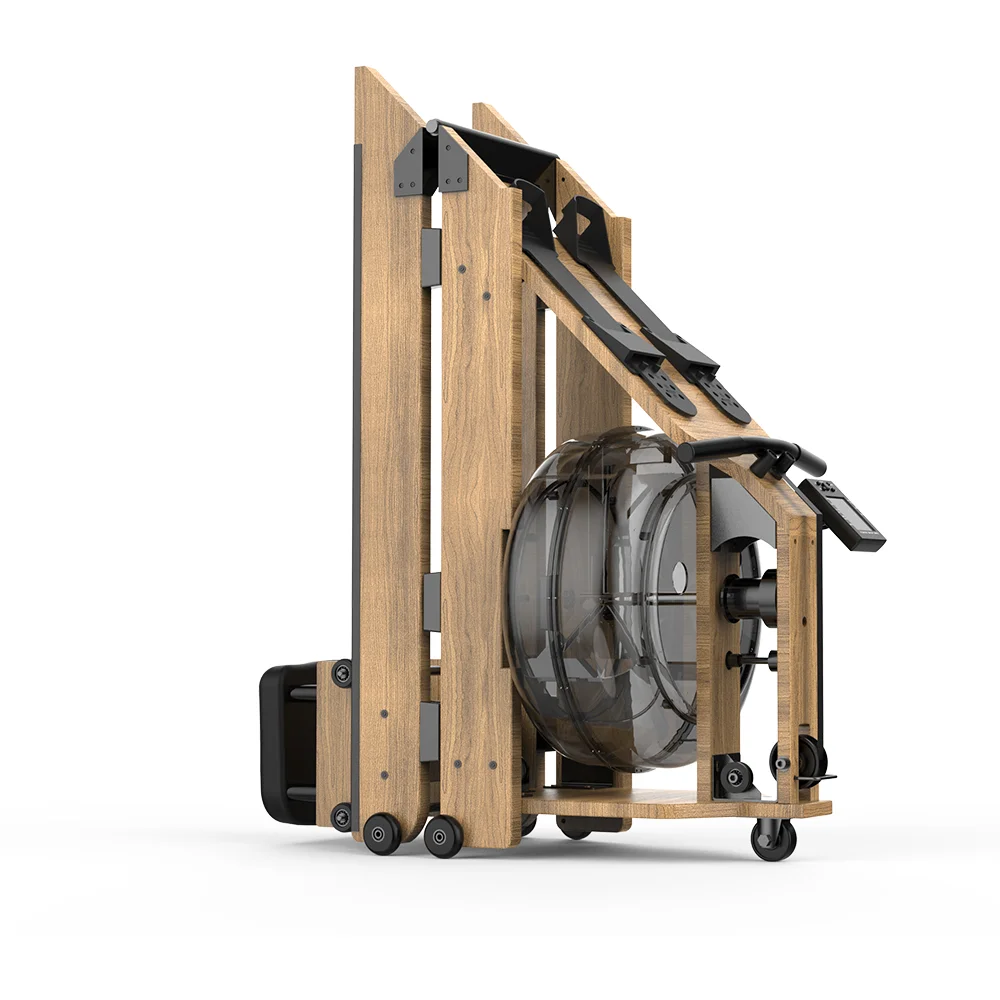 MW002-Z Factory Direct Cardio Fitness Foldable Wooden Water Rowing Machine for Sale