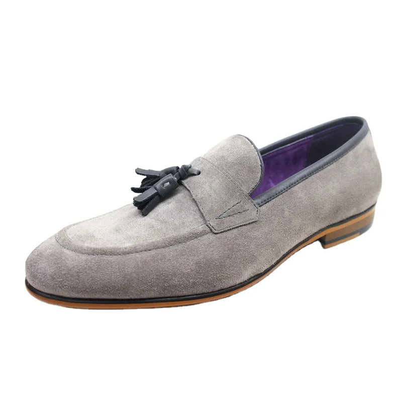 Customizable Loafer Casual Shoes New Arrival Cow Suede Casual Shoes Men Loafer