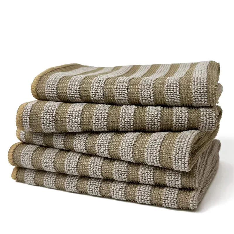 Stainless steel microfiber cleaning cloth Kitchen tableware multi-purpose non-trace cleaning towel  kitchen cloth