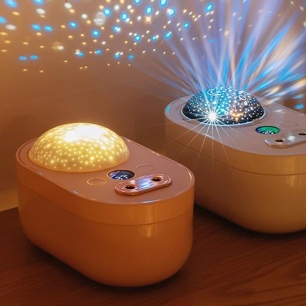 1000ml Large-capacity water tank Christmas gift children night light romantic projector dual outlet personal humidifier