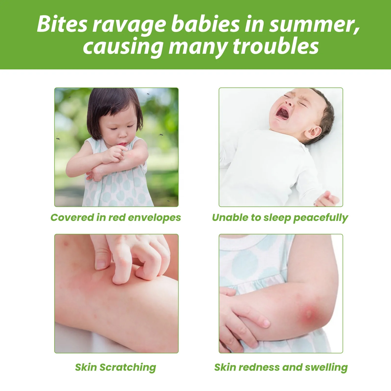 high quality natural ingredients baby anti mosquito repellent liquid spray florida water mosquito itch relief