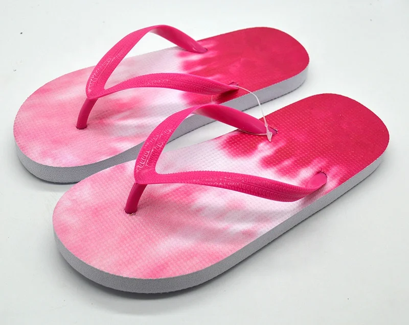 new collection kids flip flops digital print kids slipper