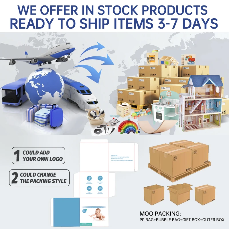 Baby Magnetic Maze Toy Kids Wooden Montessori Game Kids Early Educational Interactive Educational Wooden Toy For Children