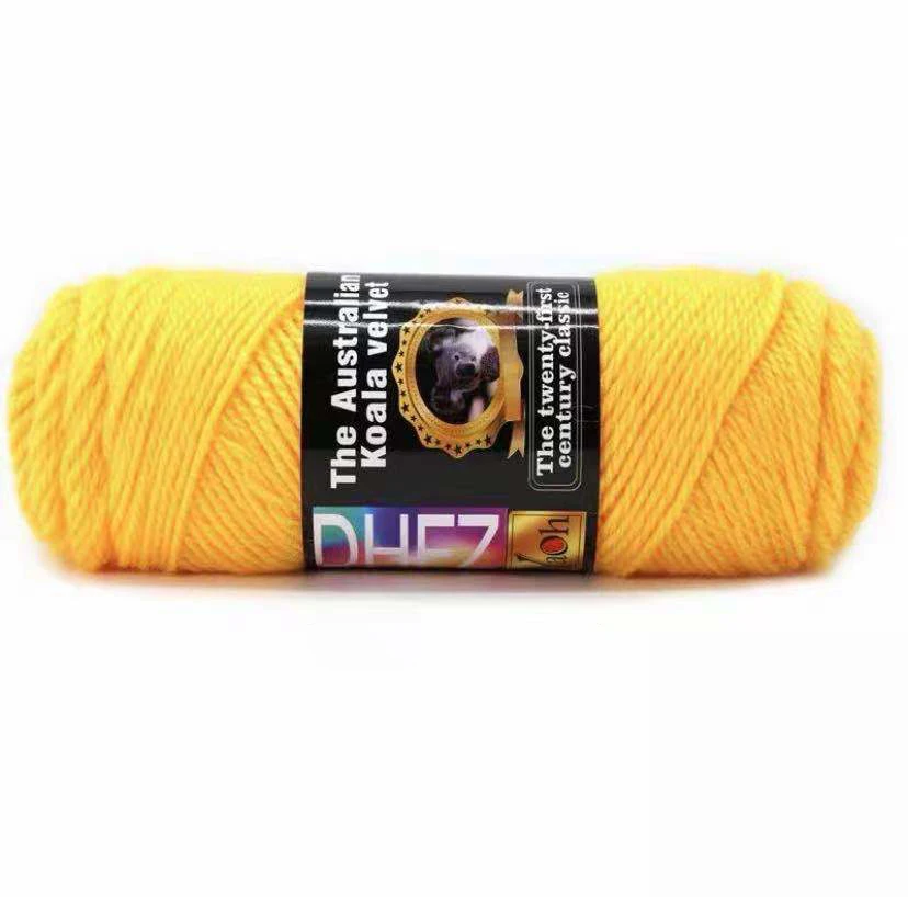 Hot Sales Recycled manufacture velvet mohair Australia wool blended crochet yarn free sample for DIY hand knitting sweater
