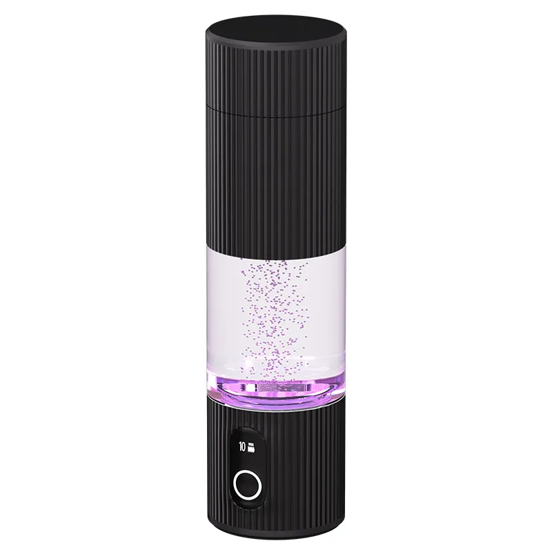 Moneng Fashion Design 3000ppb 6000ppb SPE PEM Hydrogen Water Bottle Generator 230ml Smart Portable Hydrogen Water