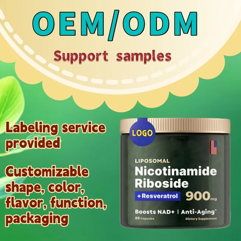plant extract capsules New Product OEM Liposomal Nicotinamide Riboside Resveratrol NAD Supplement for skin management