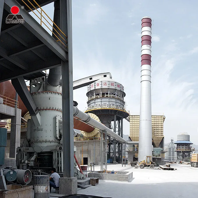 Environment-Friendly Pyrophyllite Powder Vertical Roller Mill For Marble Kaolin Dolomite Barite Pumice Fly Ash Powder Plant