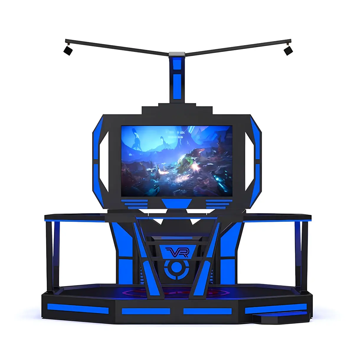 Most Popular 9D VR Infinite Space Movie Equipment Interactive Shooting Game For Kids And Adults