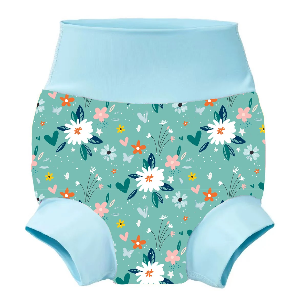 Dongguan Factory Cheap Price Wholesale 2mm Neoprene Reusable Baby Swim Diaper Adjustable Swimwear For Toddlers Swim Underwear