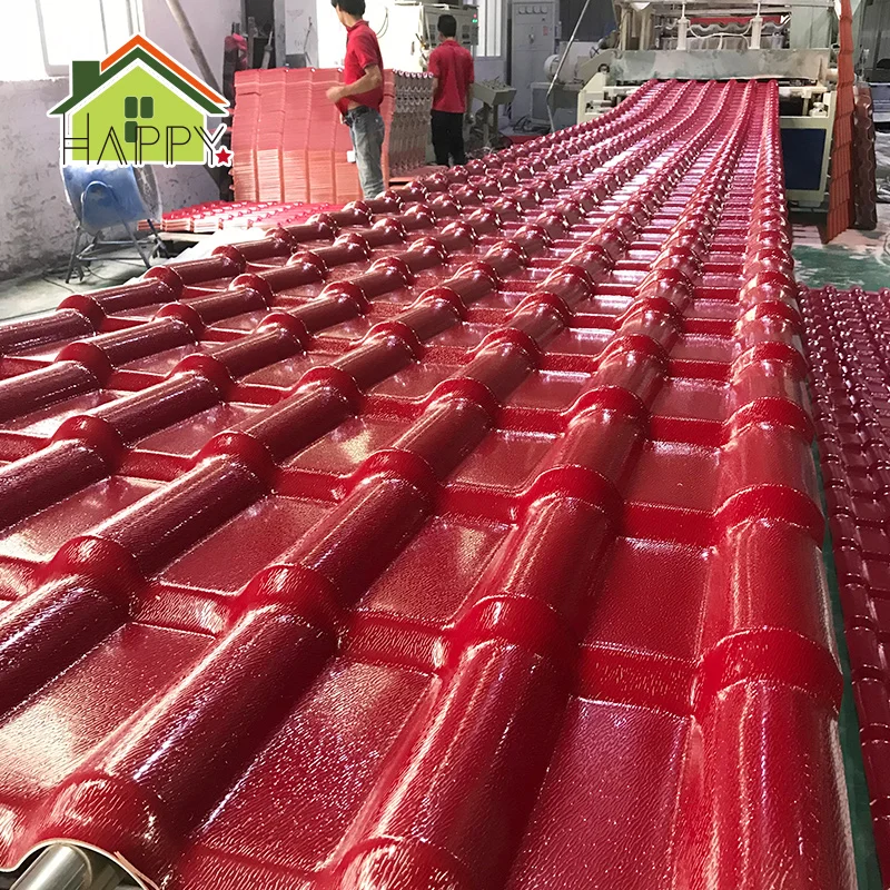 south america hot sales Roofing Tile Roof Sheets Corrugated Trapezoidal Plastic Material ASA PVC