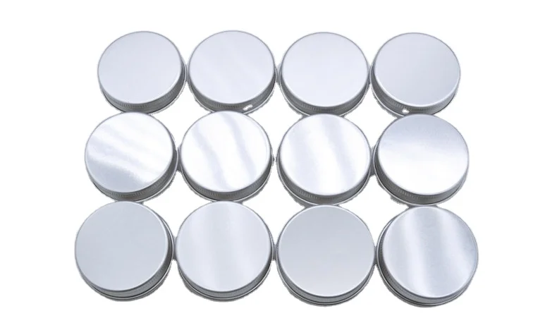 80ml, 80g, 3oz aluminum tins aluminum cans with threaded screw top cover lid factory wholesale in large stock