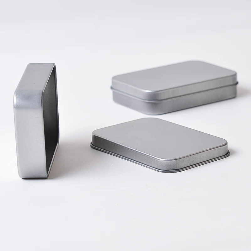 hot sale products high quality Customized square Metal square cookie tin box Gift USB Tin Box packaging