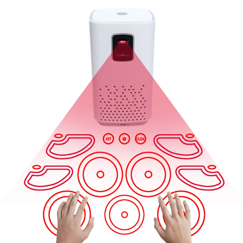 Novelty Smartphones Laser Projection Jazz Drum Kit Virtual Electronic Drum Keyboard Computer Projected Drum Set