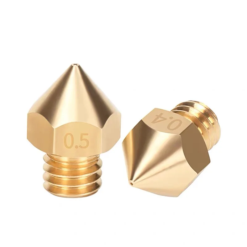 Lankeda 3d printer nozzle MK8 brass nozzle for Creality CR10 / Ender 3pro / Ender5 / Replicator