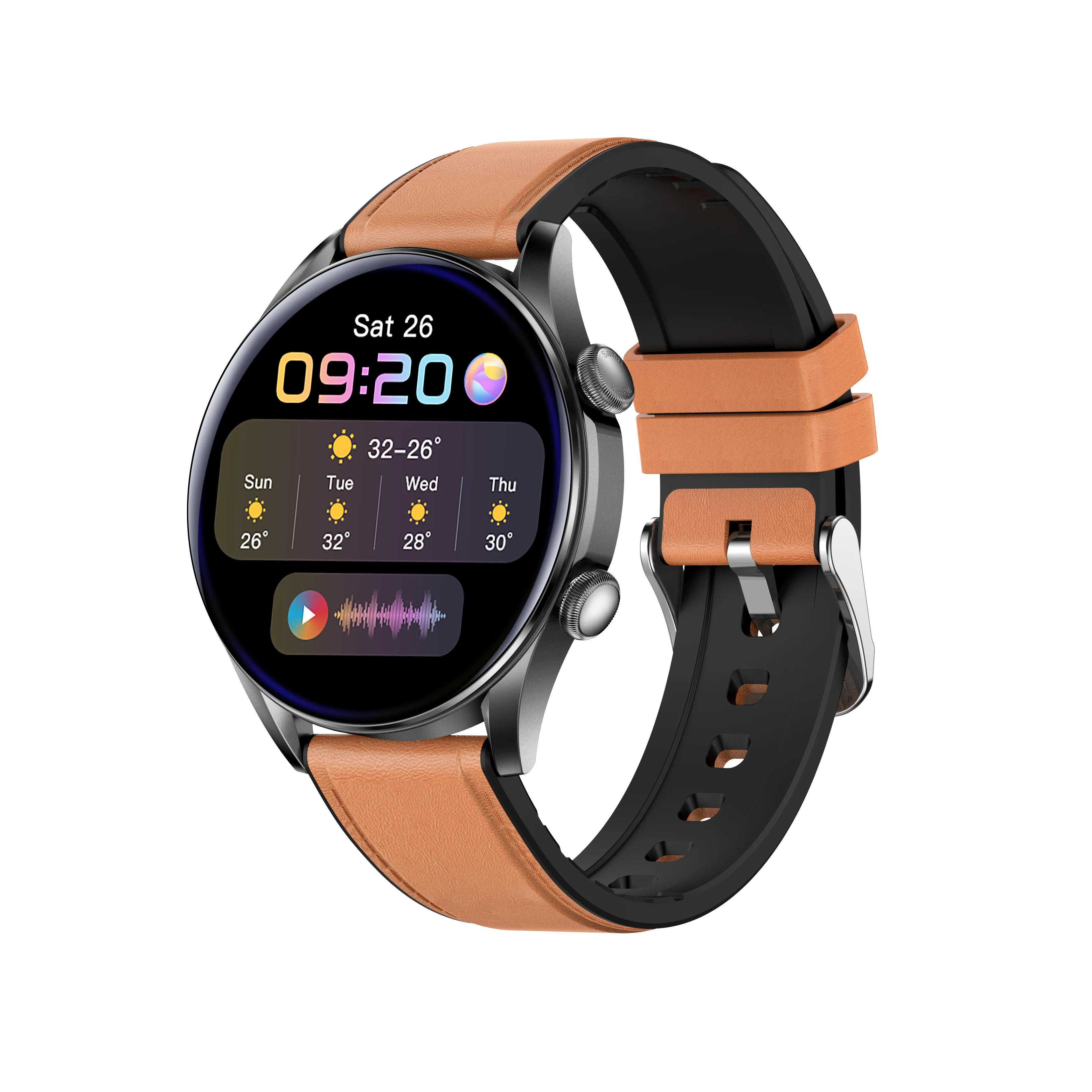 Cheapest Wholesale Round Waterproof Smart Watch With Camera Heart Rate Monitor Ip67 Waterproof Heart Rate Variability