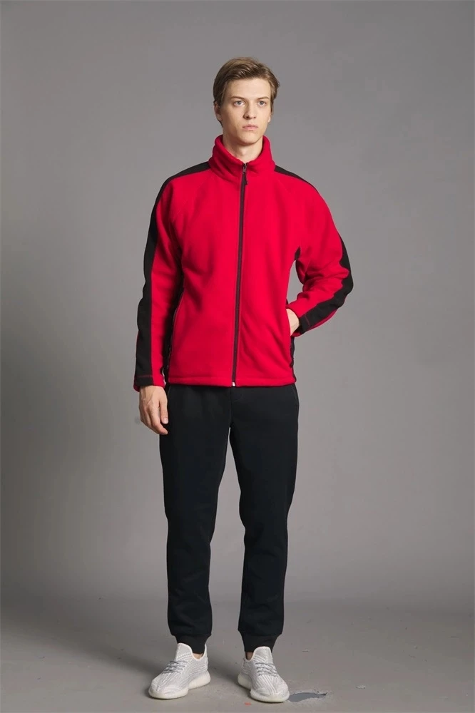 FREE SAMPLE outdoor fleece jacket yellow leather men denim