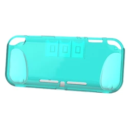 Чехол для Switch Lite из мягкого ТПУ с защитой от падения и 3 слотом карт NS прозрачный
