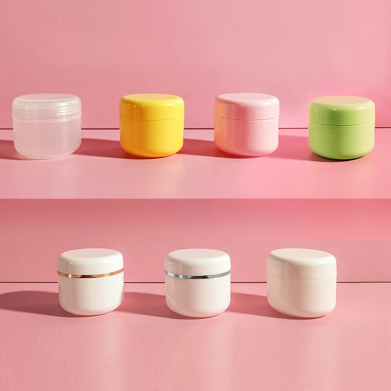 Матовые Детские банки для крема пластиковая бутылка с прочным колпачком глаз упаковка косметики закручивающейся крышкой