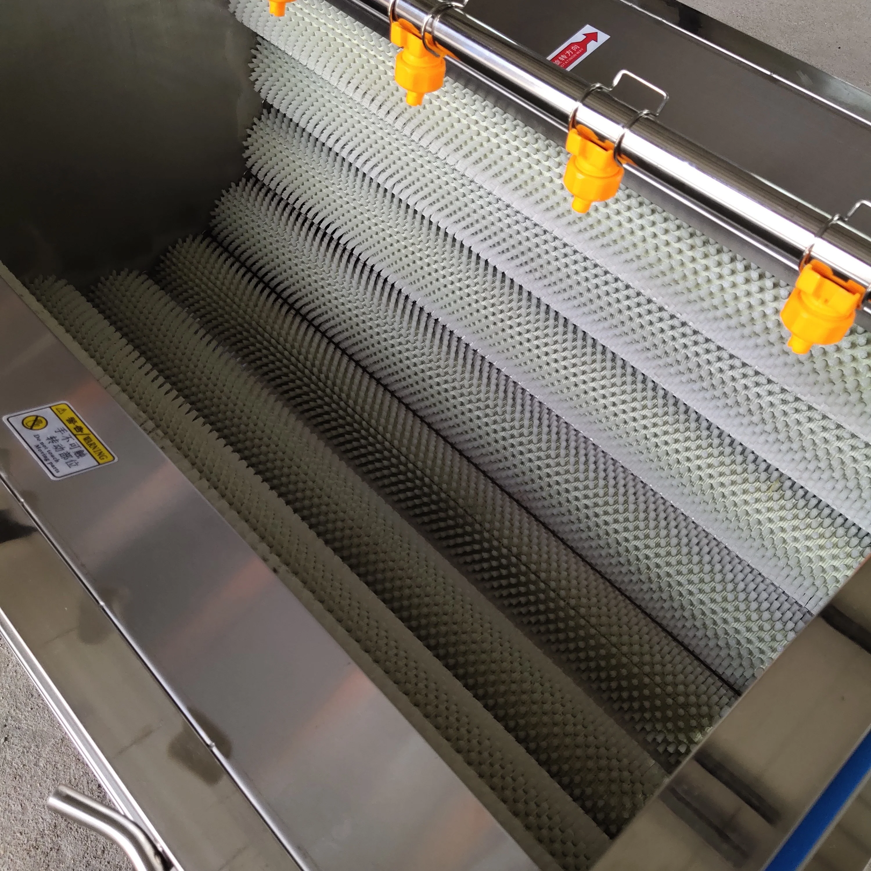  Brush Type Fruit Cleaning Machine Tomato Washing machine Price For