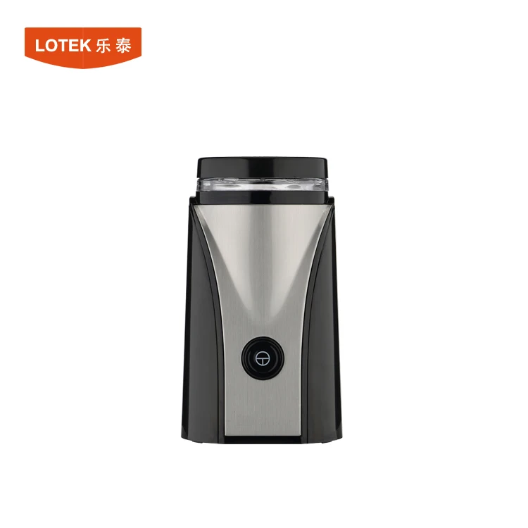 1 button sharp stainless steel blades electric hand coffee grinder for sale
