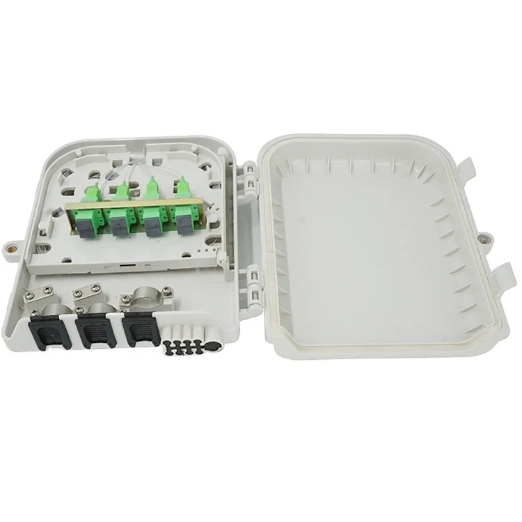 Supply lock type ftth FDB 8 ports outdoor terminal box