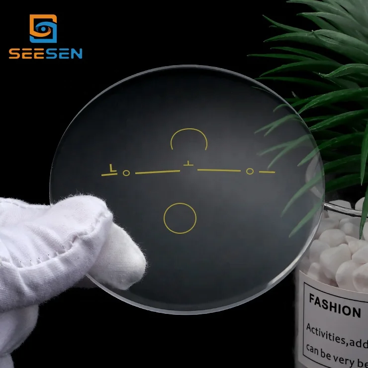 New Products Seesen Multi Focal Progressive Progresivo Optical CR39 1.499 Uncoated Finished Lens