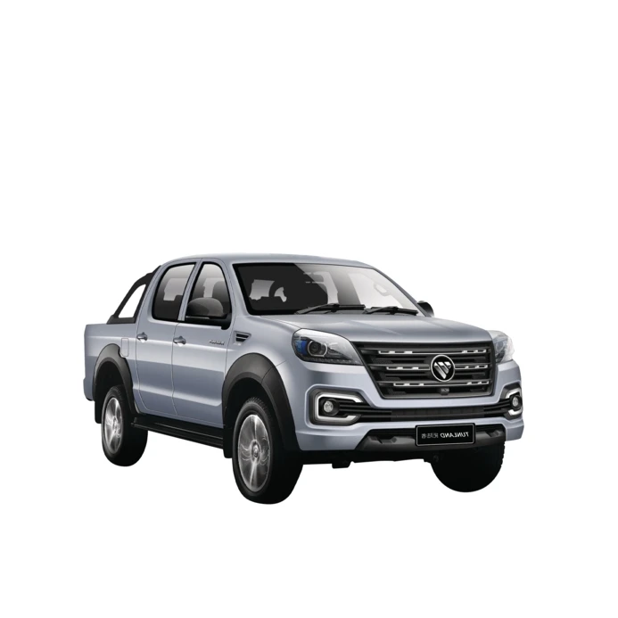 Cheap Price China Foton Brand Black Color 4WD Manual Euro 2/3/4/5 Double Cabin Pickup for Sale