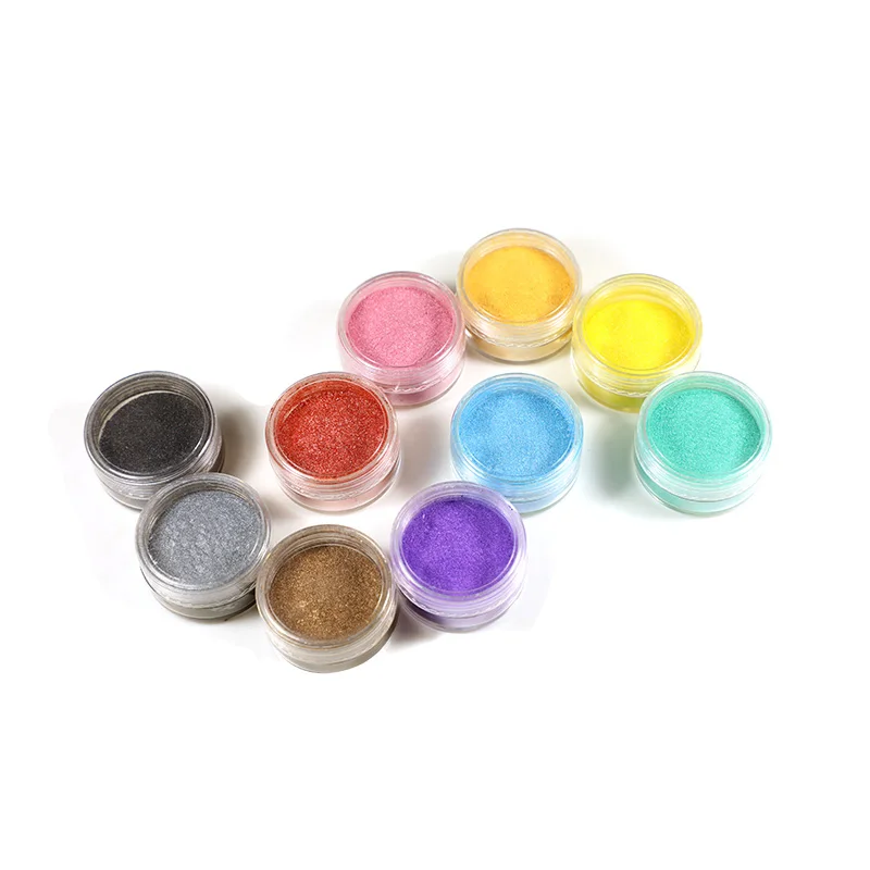 
2021 New Cosmetic Grade Mica Pigment Powder for Soap-making Epoxy Resin and Slime 