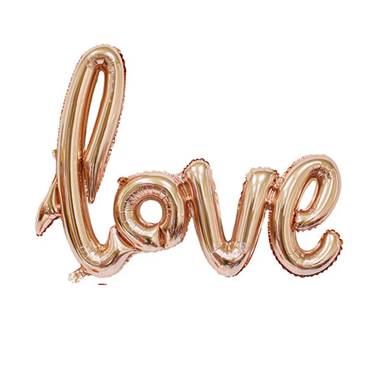 2020new product customize love balloon string wedding decoration birthday bride party balloon decoration balloons