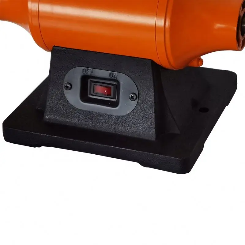 Allwin 370w powerful motor long shaft distance electric benchtop polisher heavy duty buffing machines
