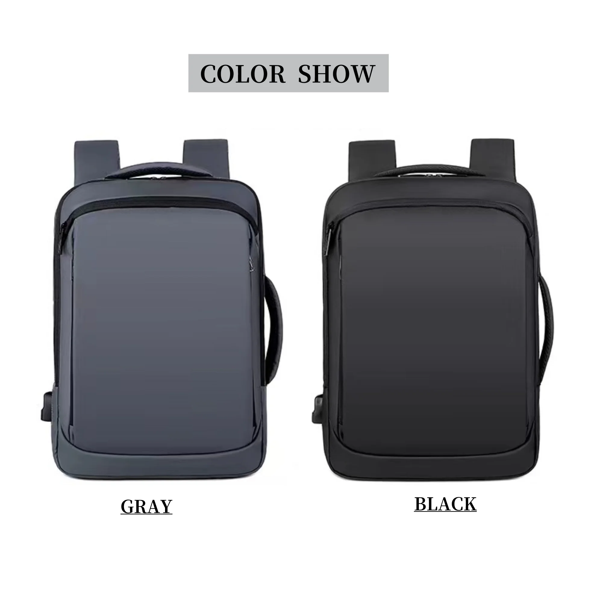 Business Smart Computer Mochila Usb Charging Port Men Computer Bagpack Anti-theft Custom Laptop Backpacks