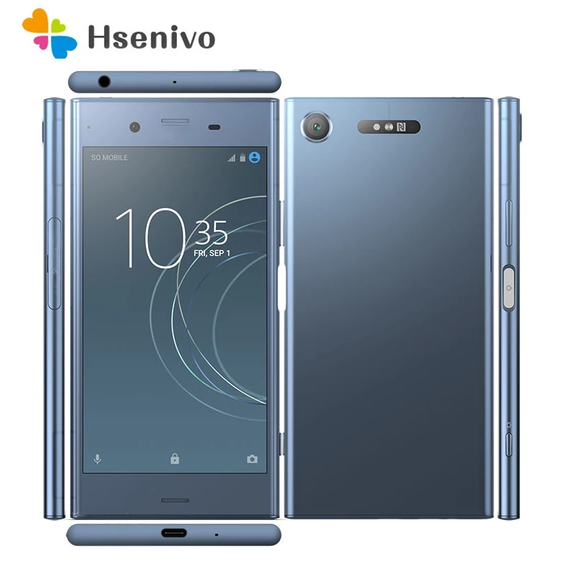 Оригинальный разблокированный телефон bar для XZ1 G8341 двухдиапазонный GSM 4G 5,2 дюйма разблокированный старый Восстановленный дешевый сотовый телефон