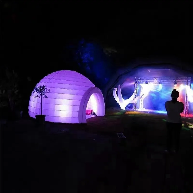 Direct sales event Exhibition Light tent air model Large hotel inflatable tent Light inflatable house Oxford cloth tent