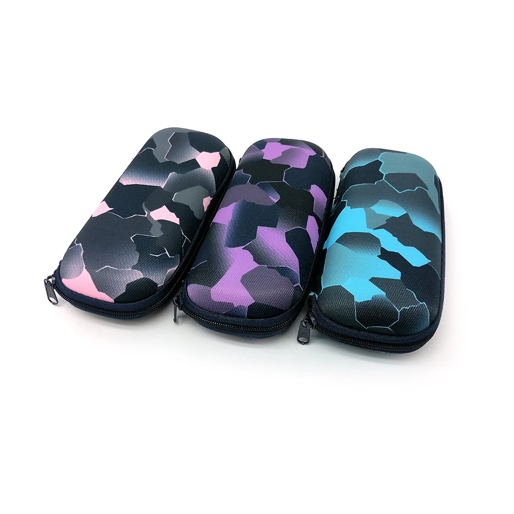 Factory Wholesale Custom Hard Waterproof Protective Carrying EVA Zipper Sunglasses Case Glasses Case