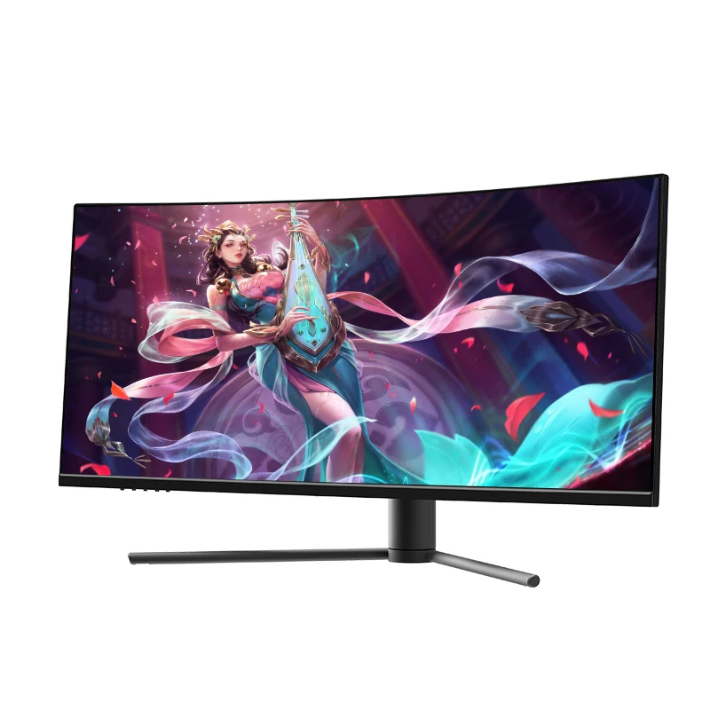 Изогнутый игровой ПК R1500 высокой яркости 21:9 3440*1440 4K 1ms 34 дюйма изогнутый игровой монитор 144 Гц