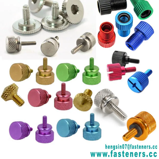 Customized Hot Sale Factory Price Aluminium Alloy Knurling Bolts for Assembly of Digital Products
