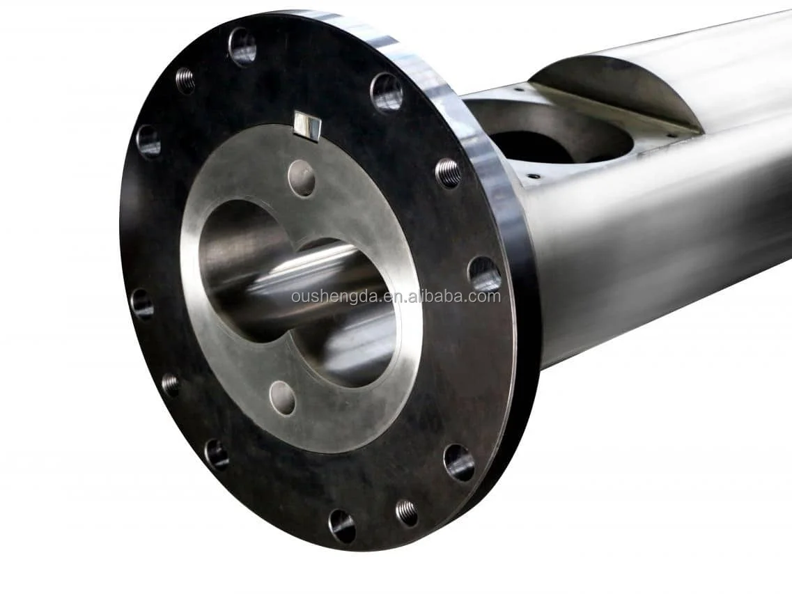 Weber/KMD/BAUSANO/AMUT параллельный двойной винтовой цилиндр для экструзии профиля DS10.22 12,22 производитель ZHOUSHAN