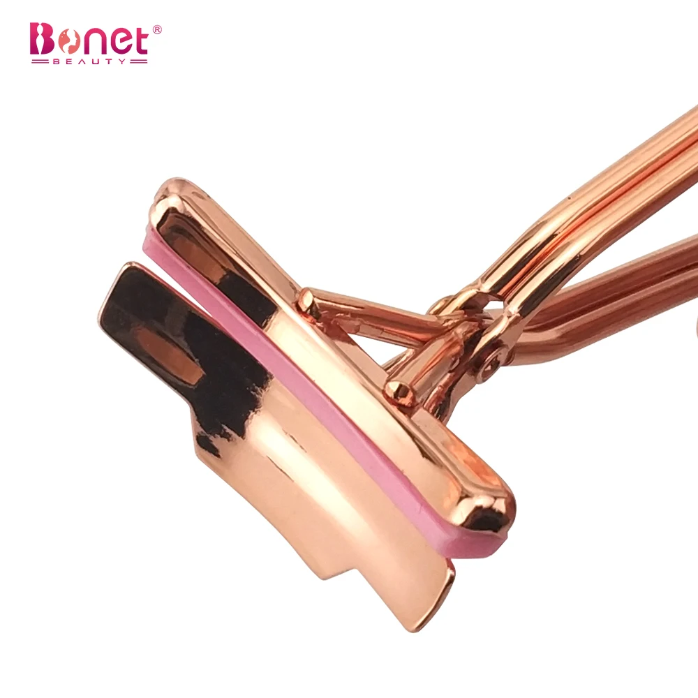 Excellent Review Purple Crystal Bright Beauty Cream Pink Applicator Eyelash Curler Lash Tweezers Eyelashes Curler Heat