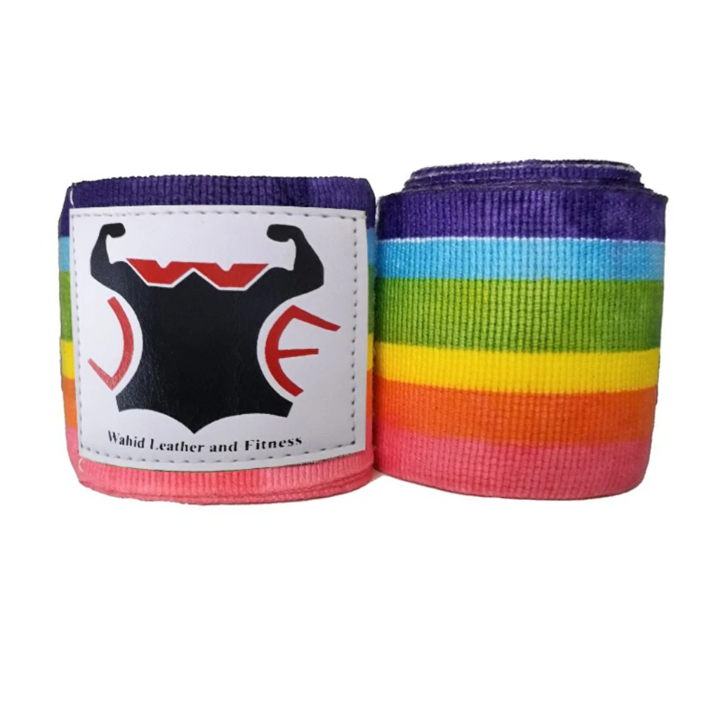 New 2024 Handwraps For Boxing 180 Inch 4.5M Elasticated Tape For Kickboxing Muay Thai Gym