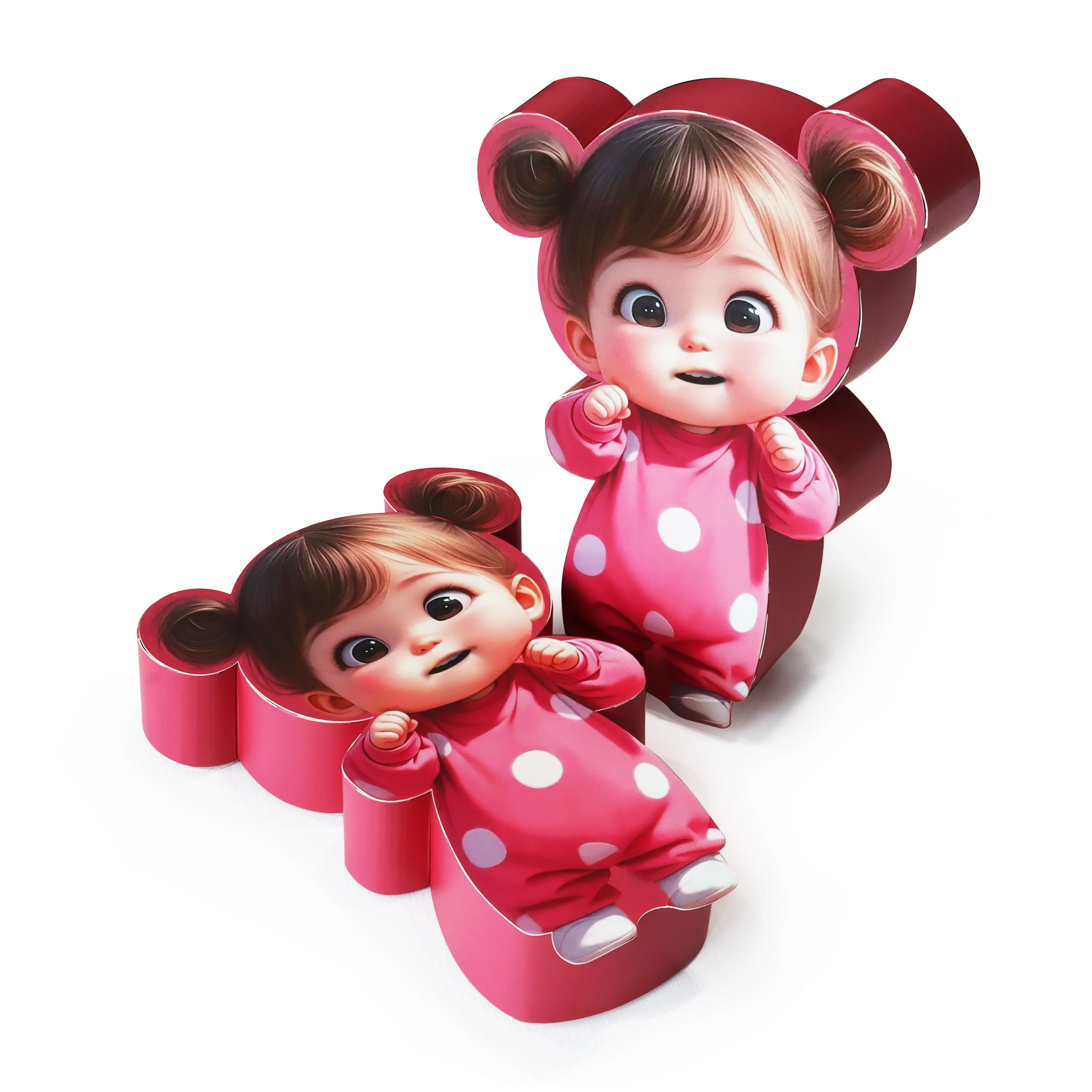 Custom Kraft Paper Gift Box Special Shape Cover Type For Candy Packaging Wedding