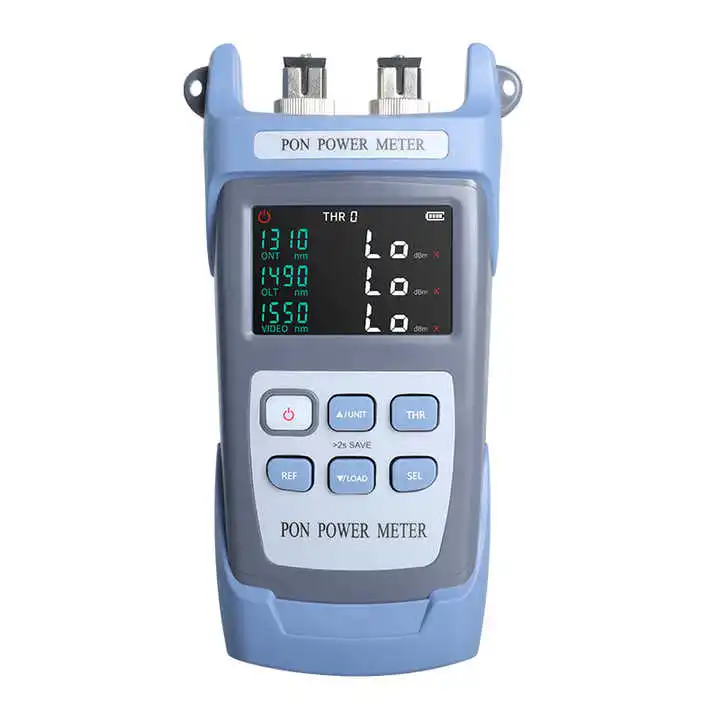 Original Novker NK307 PON Optical Power Meter FTTx/PON Handheld Power Meter 1310/1490/1550nm Wavelength Visual Fault Locator VFL